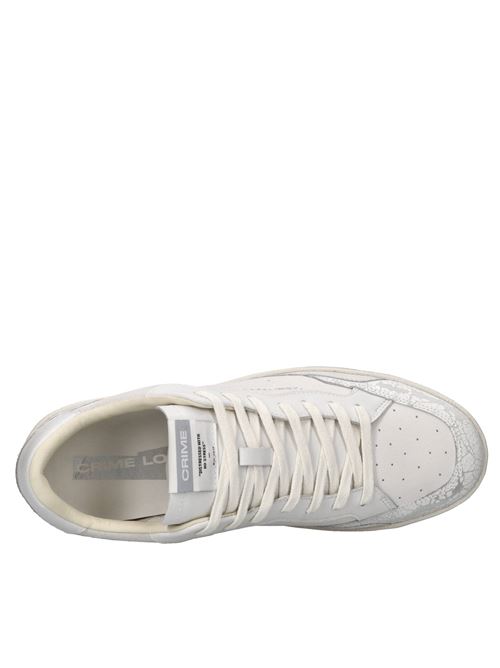 Sneakers in pelle CRIME LONDON | CHELSEA 14206PP7.10BIANCO